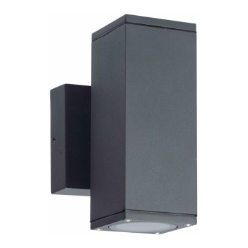 Уличный настенный светильник MORRIS 2xGU10/35W/230V IP54