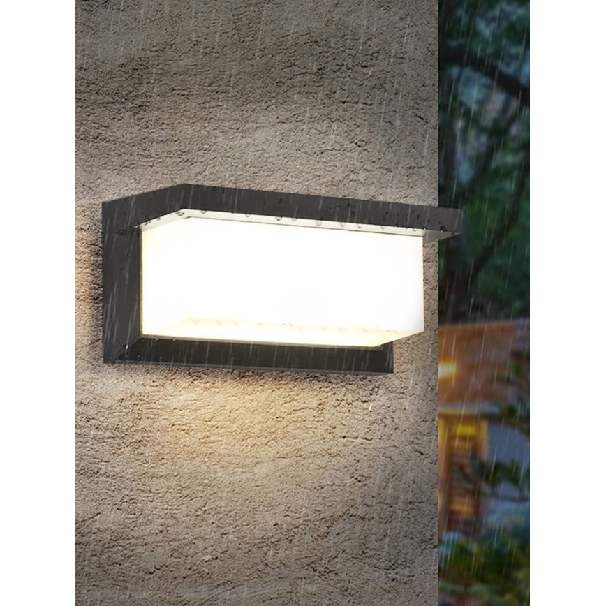 Уличный настенный светильник NEELY 1xE27/60W/230V IP54 антрацит