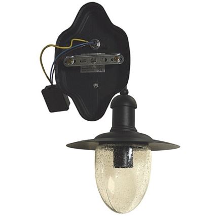Уличный настенный светильник TANGIA 1xE27/60W/230V IP44 черный