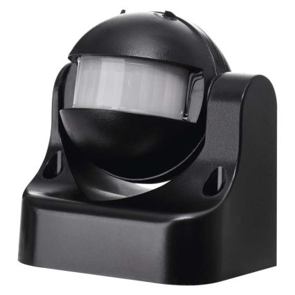 Уличный PIR-датчик движения В 180° 1200W/230V IP44 черный