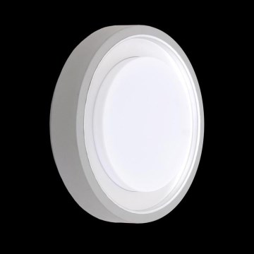Уличный потолочный светильник ORIGO 1xE27/60W IP54 серебряный