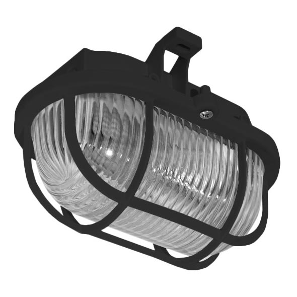 Уличный потолочный светильник OVAL 1xE27/60W/230V IP44