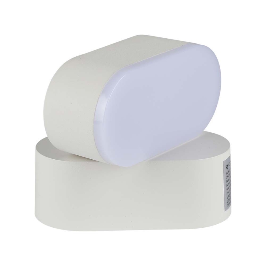 Уличный светодиодный гибкий настенный светильник LED/5W/230V 3000K IP65 белый