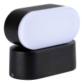 Уличный светодиодный гибкий настенный светильник LED/5W/230V 3000K IP65 черный