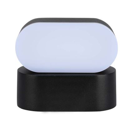 Уличный светодиодный гибкий настенный светильник LED/5W/230V 3000K IP65 черный