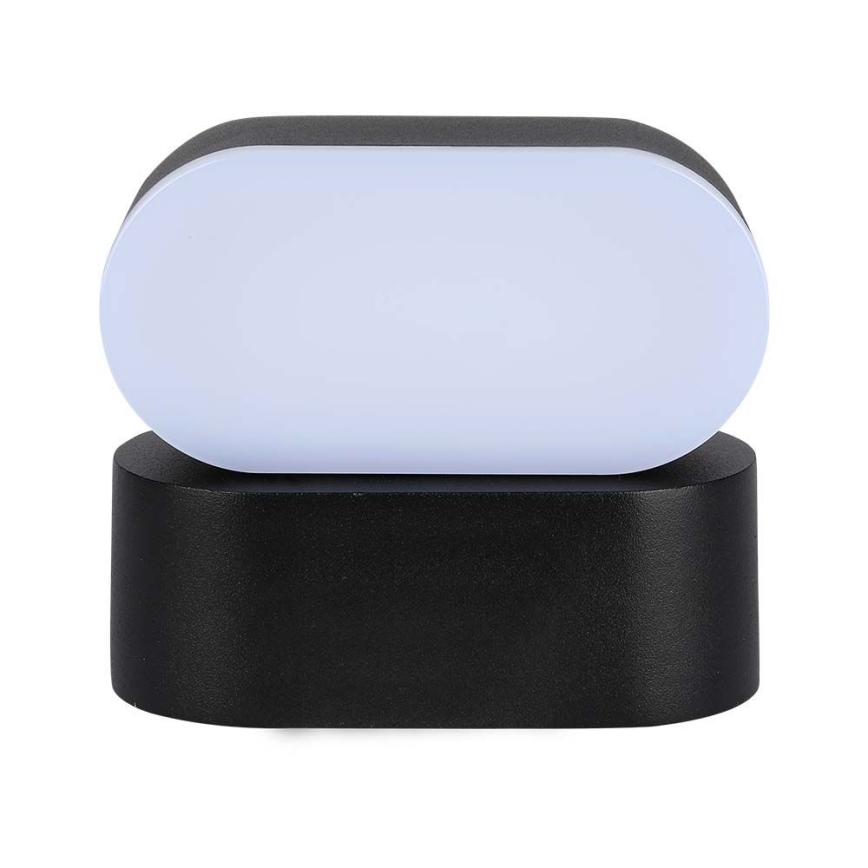 Уличный светодиодный гибкий настенный светильник LED/5W/230V 3000K IP65 черный
