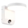 Уличный светодиодный настенный гибкий светильник с датчиком LED/17W/230V IP65 3000K белый
