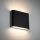 Уличный светодиодный настенный светильник ARWENA 2xLED/3W/230V IP54 черный
