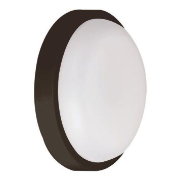 Уличный светодиодный настенный светильник BULKHEAD LED/18W/230V 3000K IP54 черный