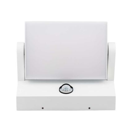 Уличный светодиодный настенный светильник c датчиком LED/17W/230V 3000K IP65