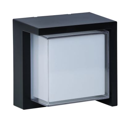 Уличный светодиодный настенный светильник ESSEN LED/12W/230V IP44 черный