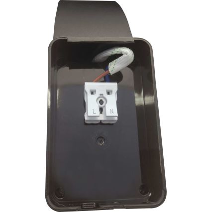 Уличный светодиодный настенный светильник LED/10W/230V IP54 черный