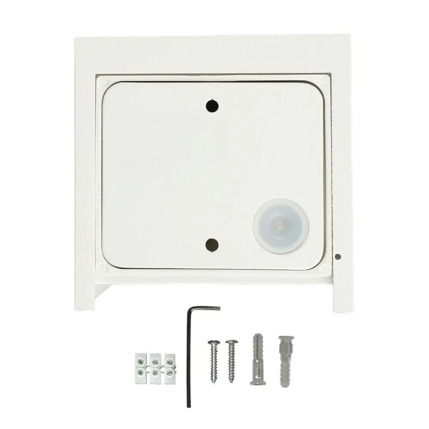 Уличный светодиодный настенный светильник LED/11W/230V 3000K IP65 белый