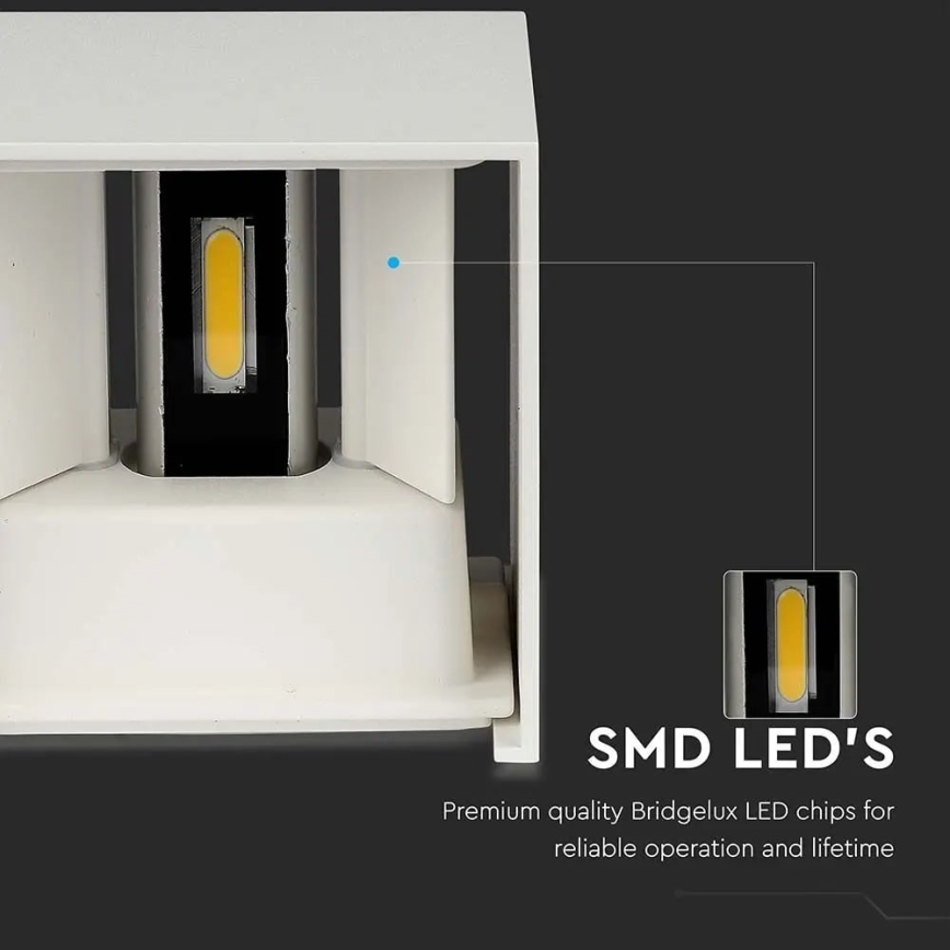 Уличный светодиодный настенный светильник LED/11W/230V 4000K IP65 белый