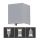Уличный светодиодный настенный светильник LED/11W/230V 4000K IP65 серый