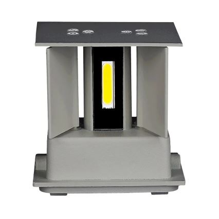 Уличный светодиодный настенный светильник LED/11W/230V 4000K IP65 серый