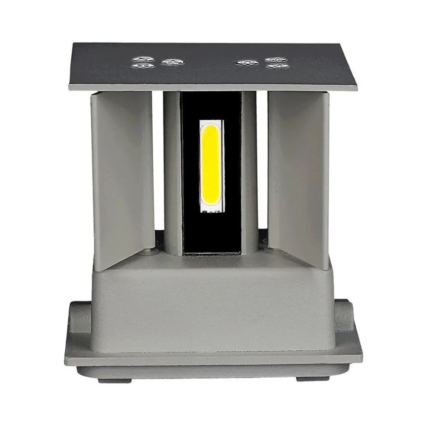 Уличный светодиодный настенный светильник LED/11W/230V 4000K IP65 серый