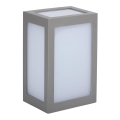 Уличный светодиодный настенный светильник LED/12W/230V 4000K IP65 серый