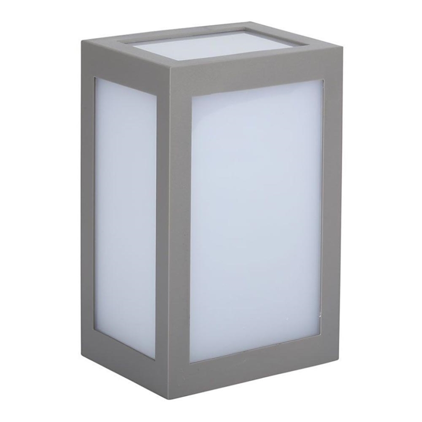 Уличный светодиодный настенный светильник LED/12W/230V 4000K IP65 серый
