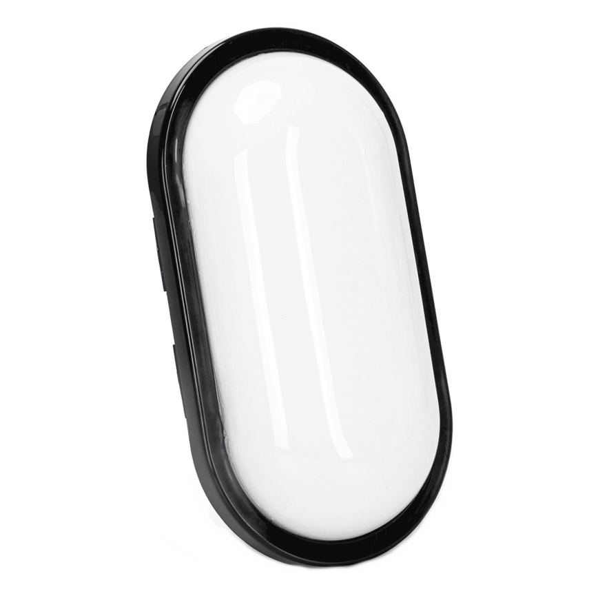 Уличный светодиодный настенный светильник LED/15W/230V 6500K черный IP65