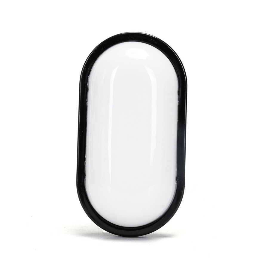 Уличный светодиодный настенный светильник LED/15W/230V 6500K черный IP65