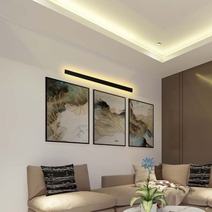Уличный светодиодный настенный светильник LED/16W/230V 4000K IP65 черный