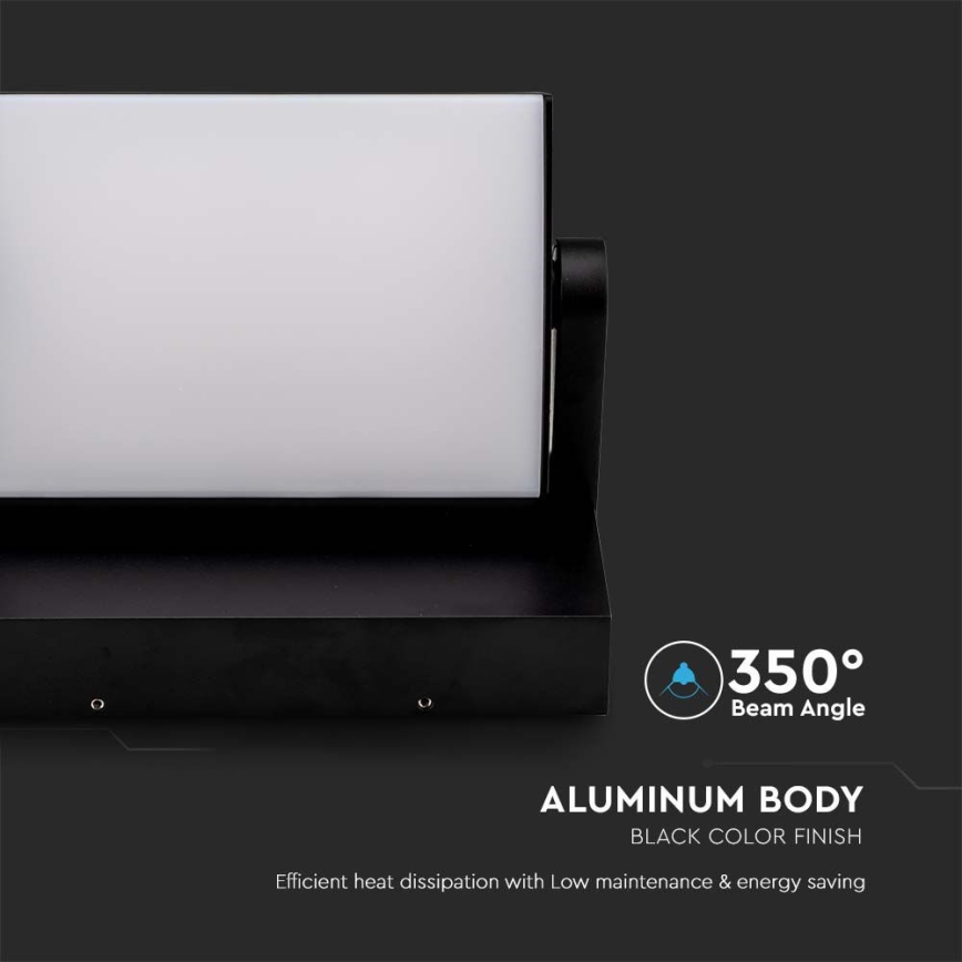 Уличный светодиодный настенный светильник+B1827 LED/17W/230V 3000K IP65