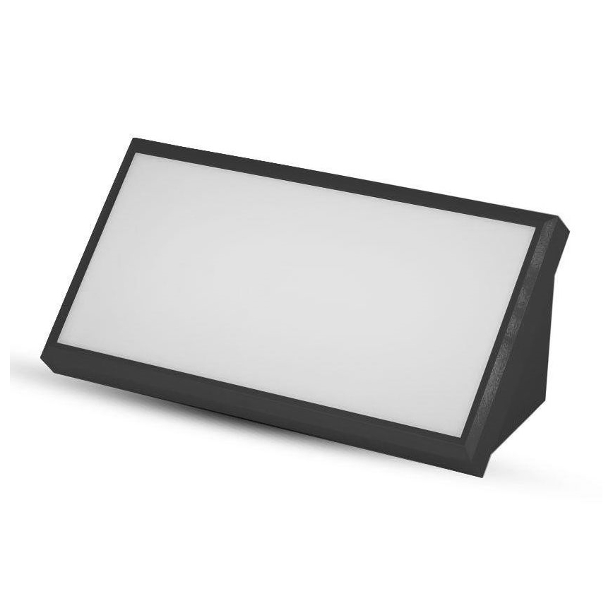 Уличный светодиодный настенный светильник LED/20W/230V 3000K IP65 черный