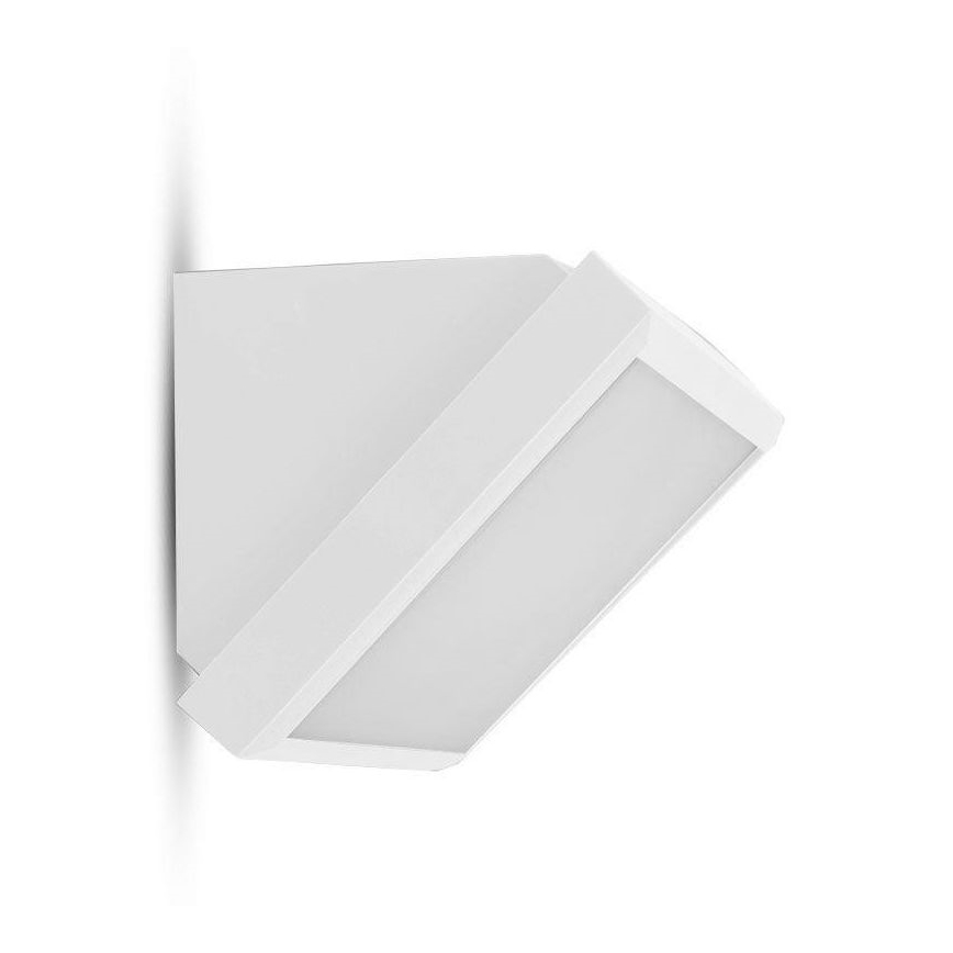 Уличный светодиодный настенный светильник LED/20W/230V 6400K IP65 белый