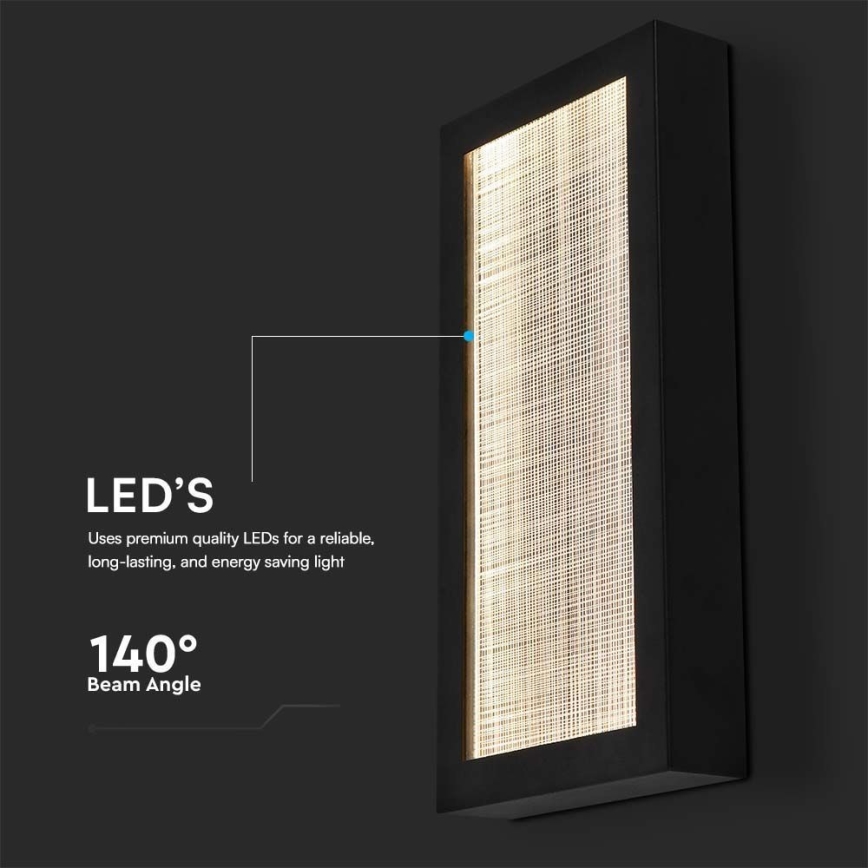 Уличный светодиодный настенный светильник LED/20W/230V IP65 3000K