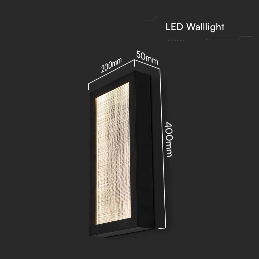 Уличный светодиодный настенный светильник LED/20W/230V IP65 3000K