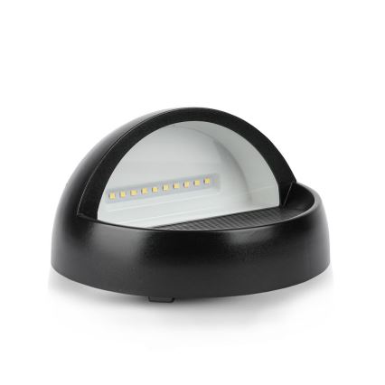 Уличный светодиодный настенный светильник LED/3W/230V 4000K IP65 черный