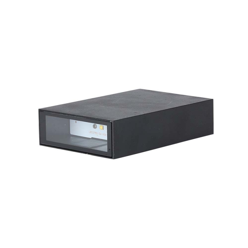 Уличный светодиодный настенный светильник LED/4W/230V 3000K IP65 черный