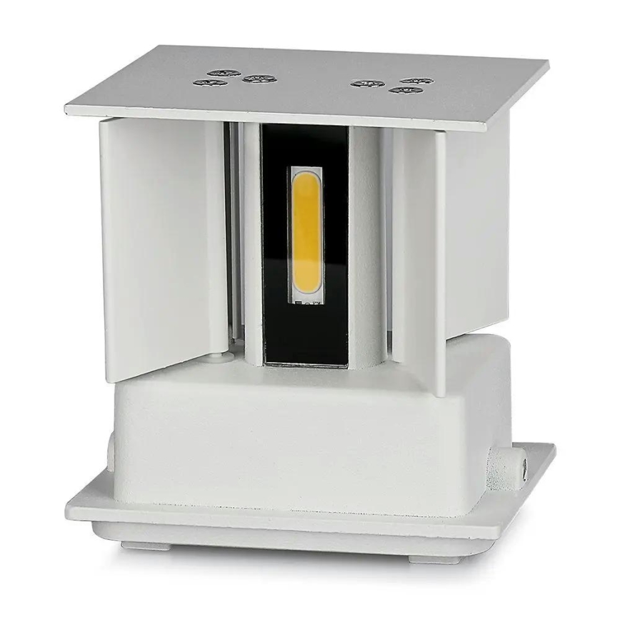 Уличный светодиодный настенный светильник LED/5W/230V 3000K IP65 белый