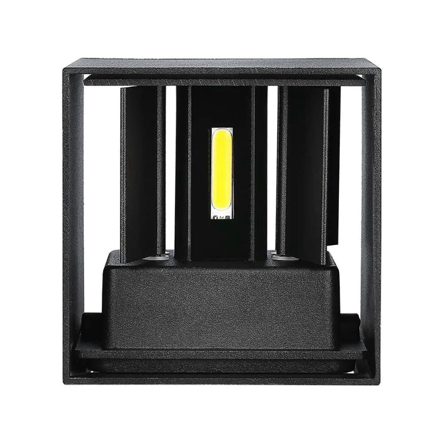 Уличный светодиодный настенный светильник LED/5W/230V 4000K IP65 черный