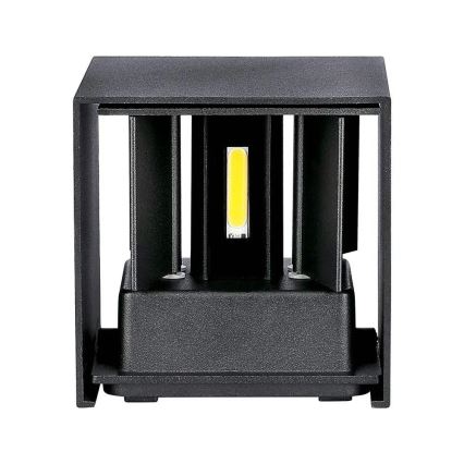 Уличный светодиодный настенный светильник LED/5W/230V 4000K IP65 черный