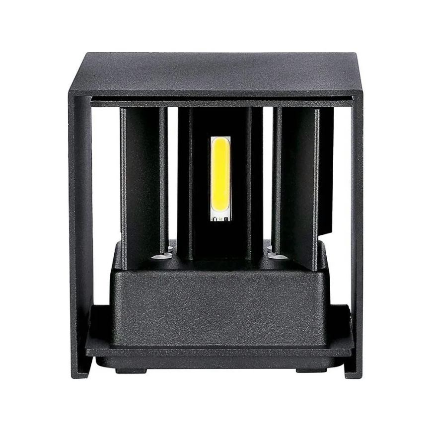 Уличный светодиодный настенный светильник LED/5W/230V 4000K IP65 черный