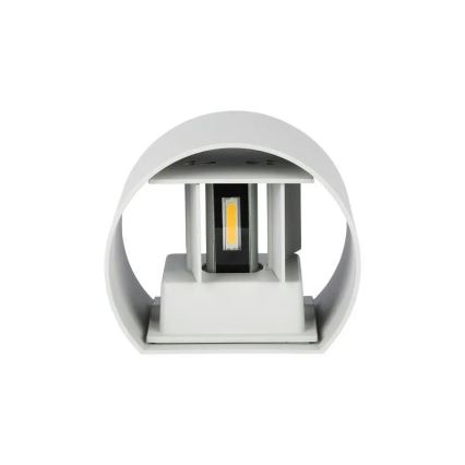 Уличный светодиодный настенный светильник LED/6W/230V 3000K IP65 белый