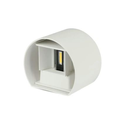 Уличный светодиодный настенный светильник LED/6W/230V 3000K IP65 белый