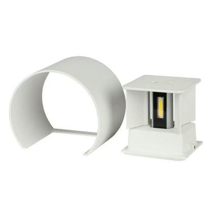 Уличный светодиодный настенный светильник LED/6W/230V 3000K IP65 белый