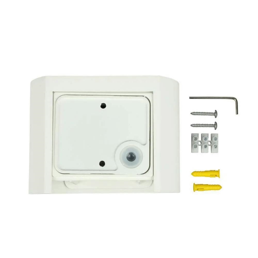 Уличный светодиодный настенный светильник LED/6W/230V 3000K IP65 белый