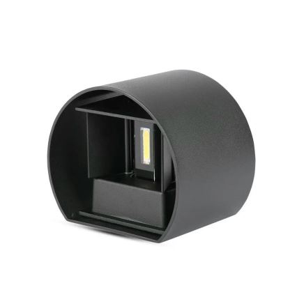 Уличный светодиодный настенный светильник LED/6W/230V 3000K IP65 черный
