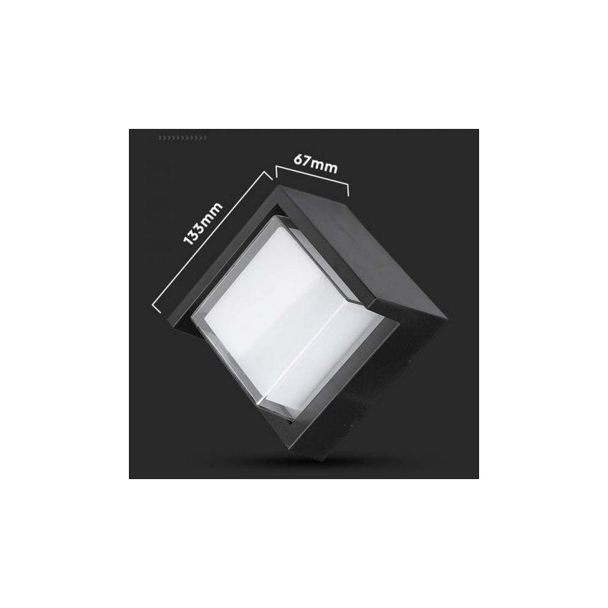 Уличный светодиодный настенный светильник LED/7W/230V IP65