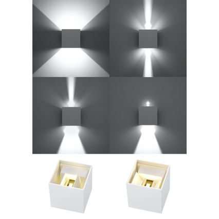 Уличный светодиодный настенный светильник LUCA LED/6W/230V IP54