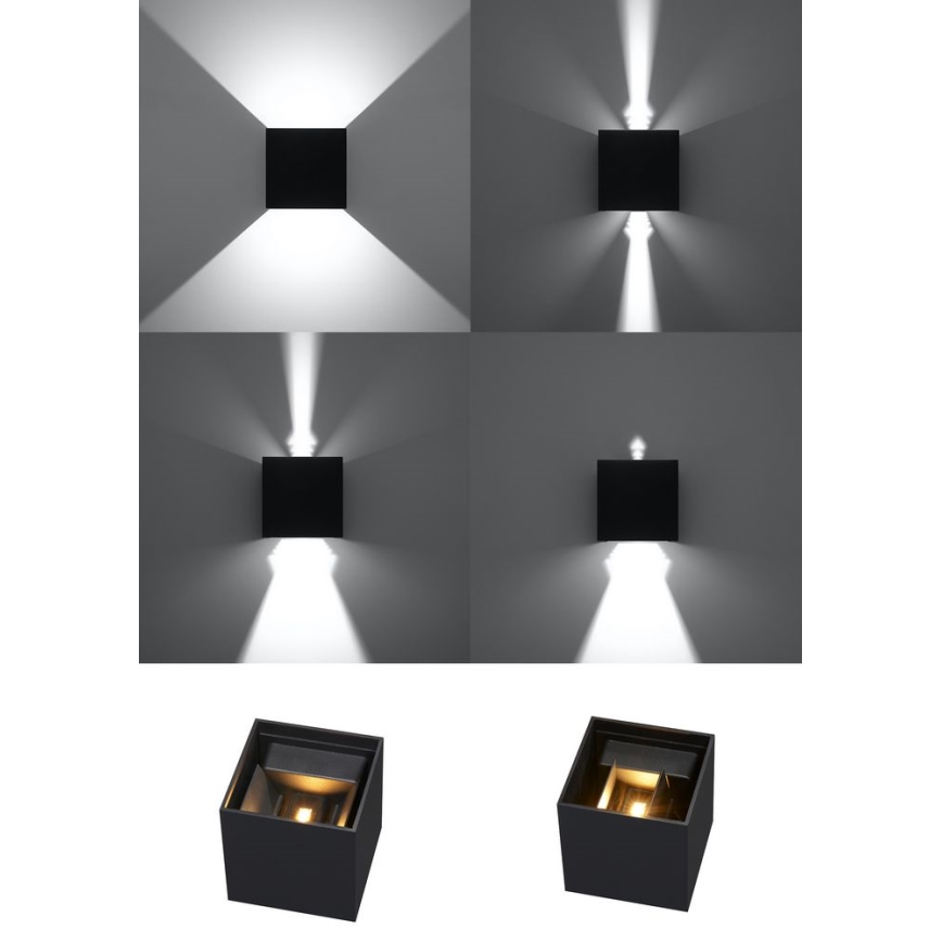 Уличный светодиодный настенный светильник LUCA LED/6W/230V IP54