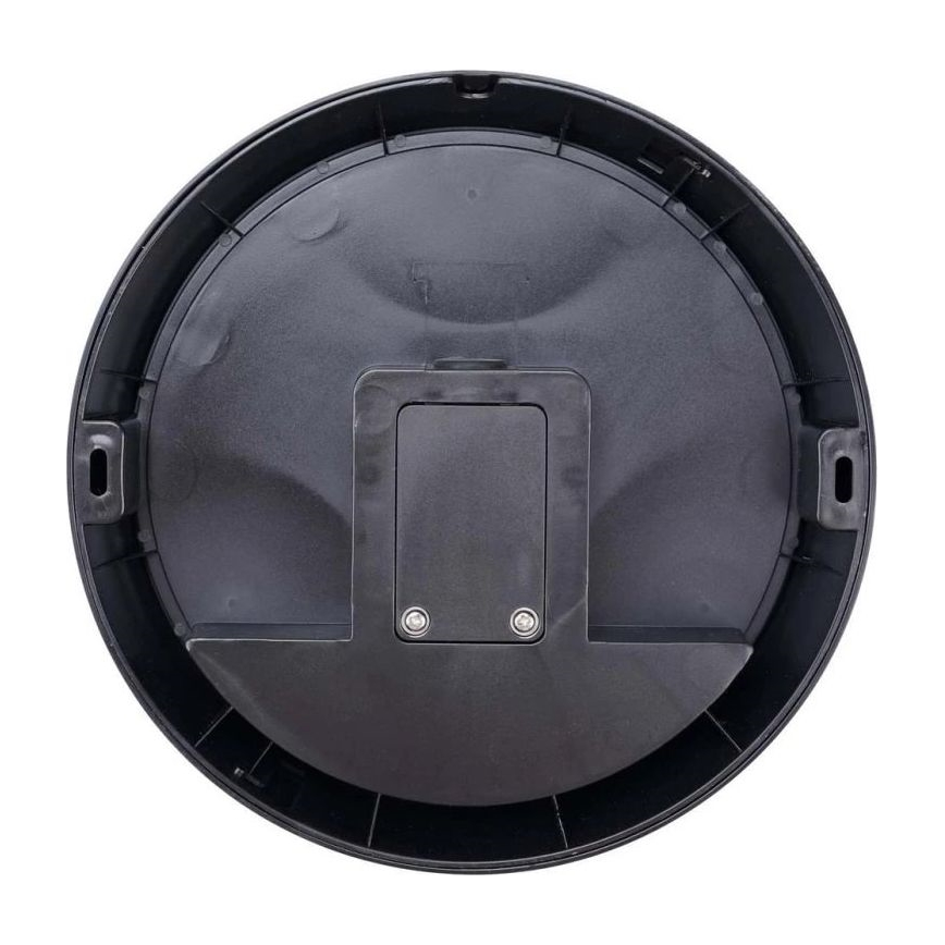 Уличный светодиодный настенный светильник с датчиком LED/12W/230V 3000/4000/6500K IP65 черный