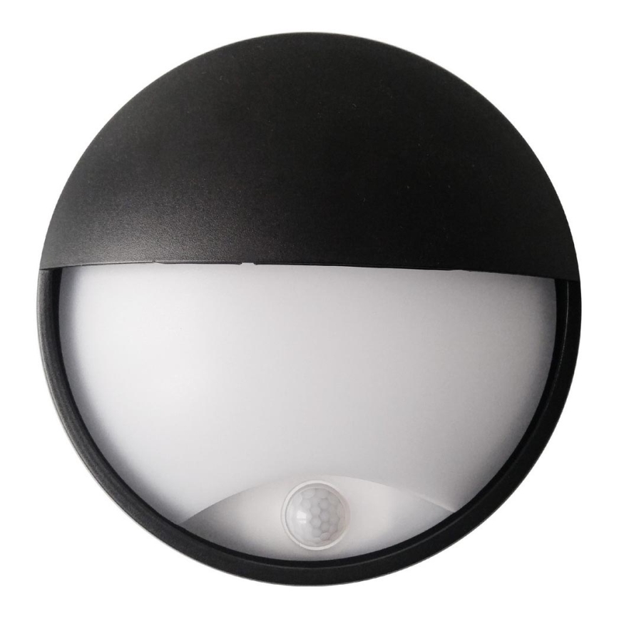 Уличный светодиодный настенный светильник с датчиком LED/14W/230V IP54