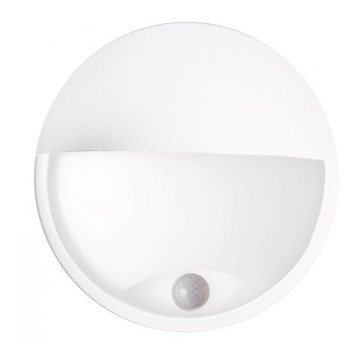 Уличный светодиодный настенный светильник с датчиком LED/14W/230V IP54