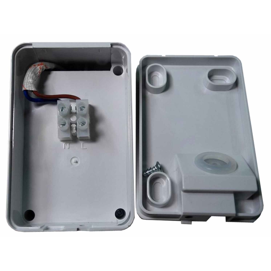 Уличный светодиодный настенный светильник с датчиком LED/15W/230V IP54