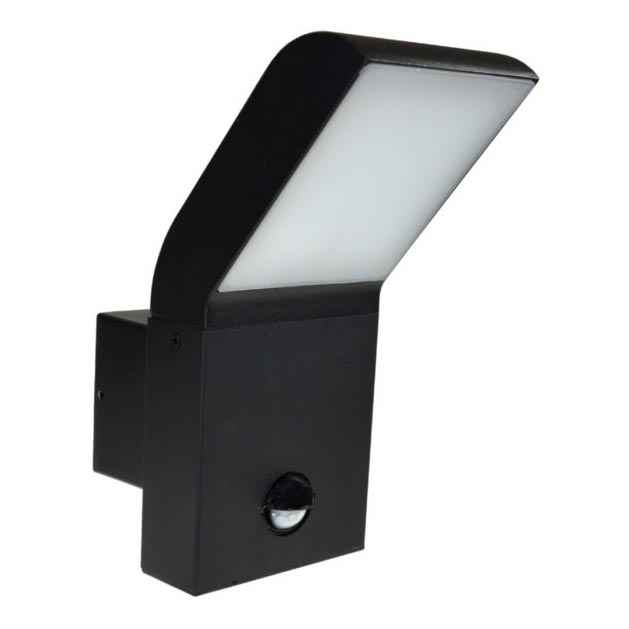 Уличный светодиодный настенный светильник с датчиком LESK LED/9W/230V IP54 4000K
